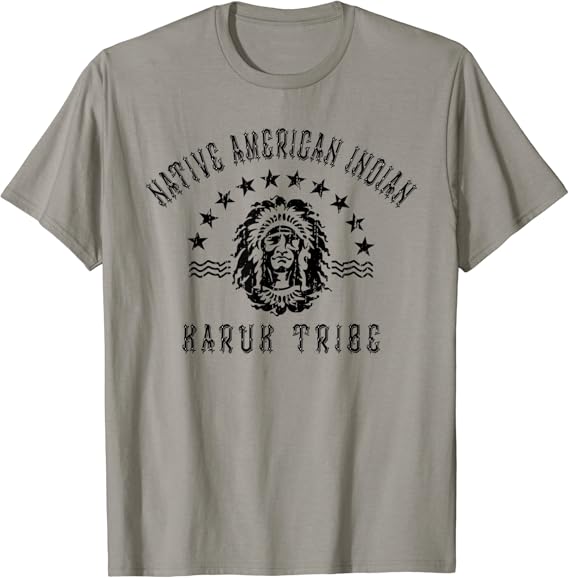 Native American Indian Karuk Tribe Indigenous People T